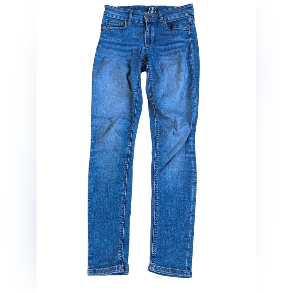Massimo Dutti Skinny Fit Denim Blue Jeans Size 2
